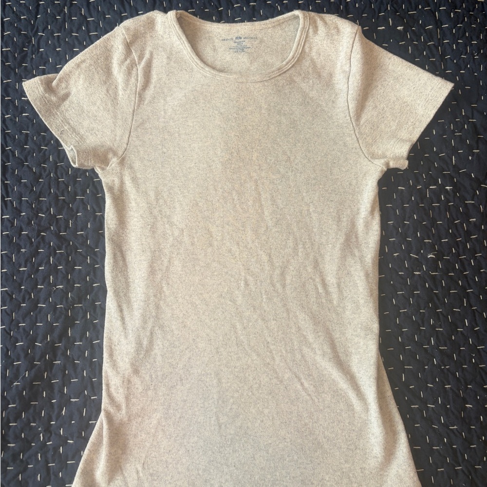 Brandy Melville Grey Babytee